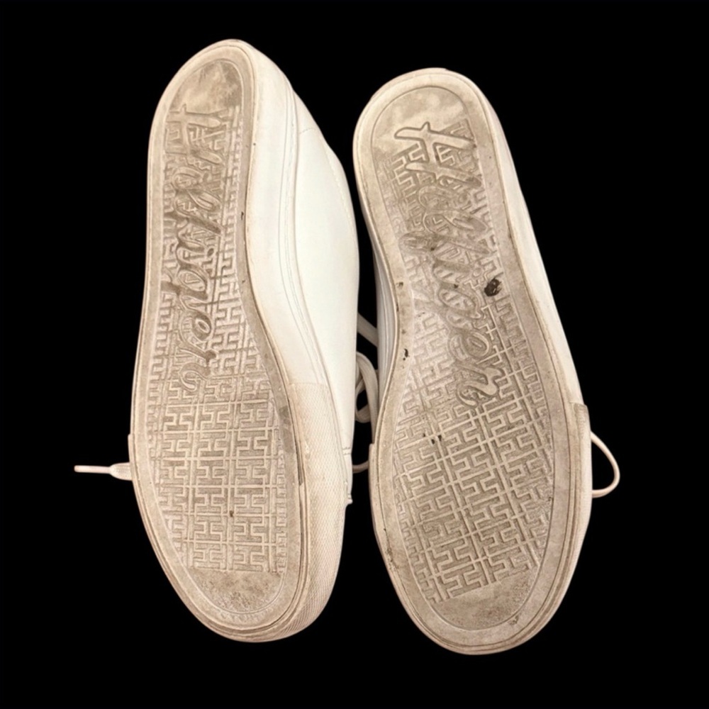 Tommy Hilfiger Women's White and Tan Sneakers | 8M - Picture 8 of 10